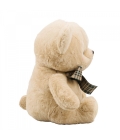 Urso Marrom Sentado Laço 44cm - Pelúcia
