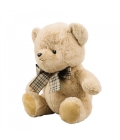 Urso Marrom Sentado Laço 44cm - Pelúcia