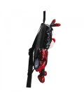 Mini Mochila Lantejoulas Joaninha 27x10x24 - Pelúcia