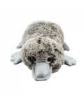 Ornitorrinco Cinza Claro ou Cinza Escuro Deitado 26cm