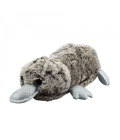 Ornitorrinco Cinza Claro ou Cinza Escuro Deitado 26cm