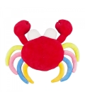 Caranguejo Vermelho ou Amarelo 27cm - Pelúcia