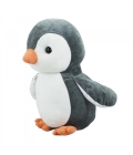 Pinguim Cinza 22cm - Pelúcia