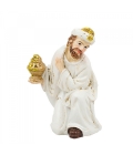 Presépio Vestimenta Branca Com 8 Peças 7.5cm - Religioso