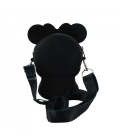  Mini Bolsa De Ombro Minnie Silicone 15x11.5cm - Disney