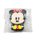  Mini Bolsa De Ombro Minnie Silicone 15x11.5cm - Disney