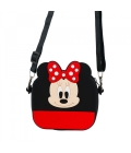 Mini Bolsa De Mão Minnie Silicone 13x13cm - Disney