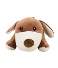 Cachorro Marrom Deitado 32cm - Pelúcia