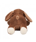 Cachorro Marrom Deitado 32cm - Pelúcia