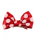Presilha Cabelo Laço Minnie 7.5x13cm Disney