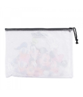 Necessaire Pasta com Ziper Transparente Mickey e Amigos 