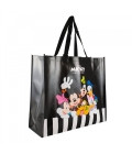 Sacola Ecobag Feira Reutilizável Preto Turma Mickey - Disney