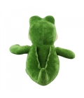 Crocodilo Verde Sentado 34cm - Pelúcia