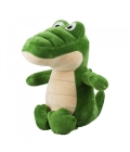 Crocodilo Verde Sentado 34cm - Pelúcia