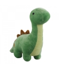 Dinossauro Verde Pescoçudo 37cm - Pelúcia Macia Fofy Toys